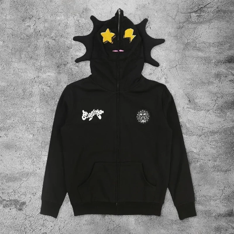 Mens Fashion Zip Up Hoodies - Hoodie Fashion Y2K Pria Wanita Pakaian