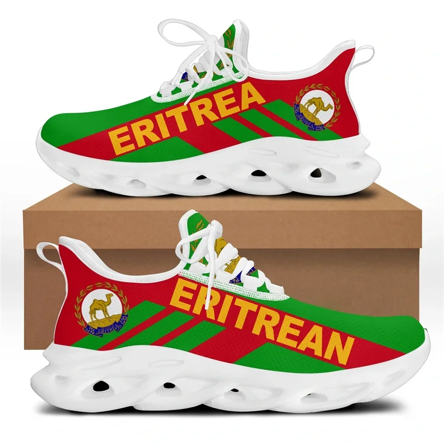 Mens Fashion Trainers - Sepatu Kasual Pria Gaya Garis Bendera