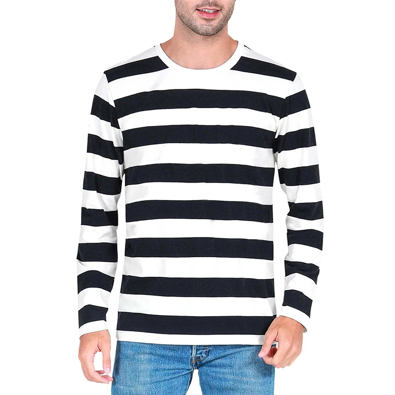 Men'S Fashion T Shirts - Kaos Lengan Panjang Motif Kamuflase 3D
