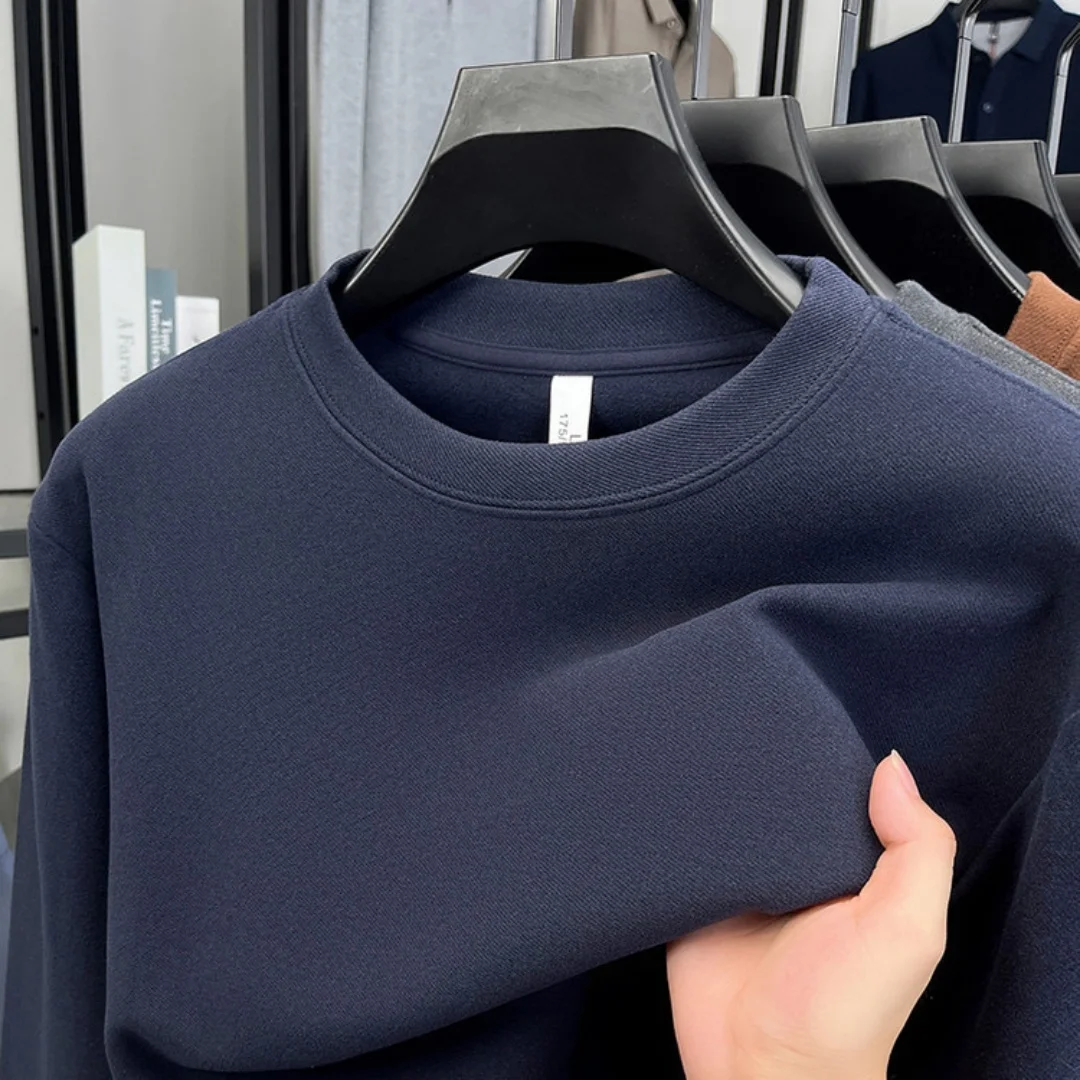 Men'S Fashion T Shirts - Kaos lengan panjang pria berbahan katun