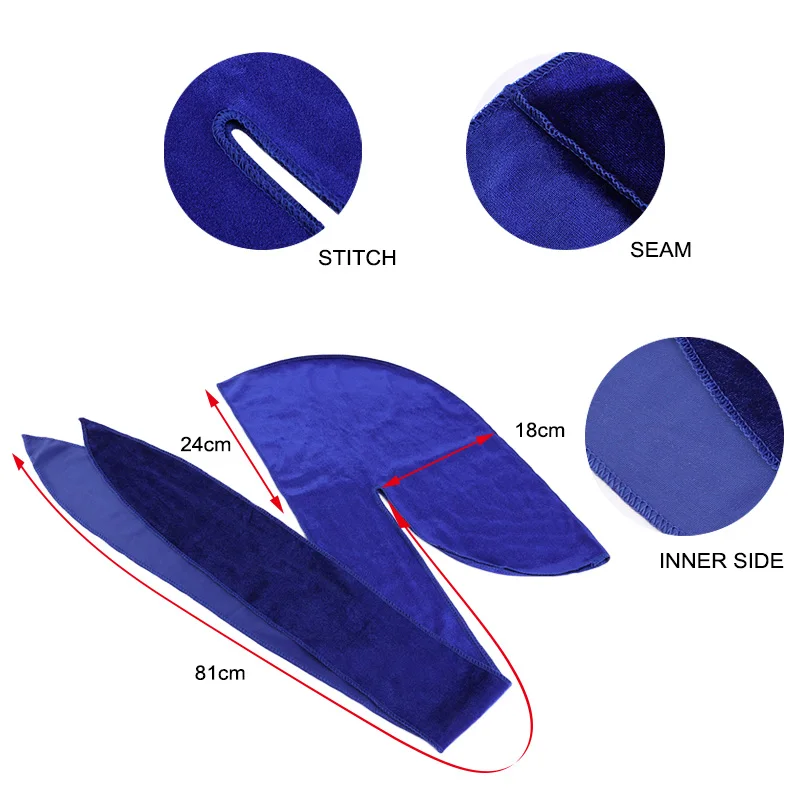 kkjoy Unisex Velvet Durags Ban - Men'S Fashion With Hat ulasan dan harga