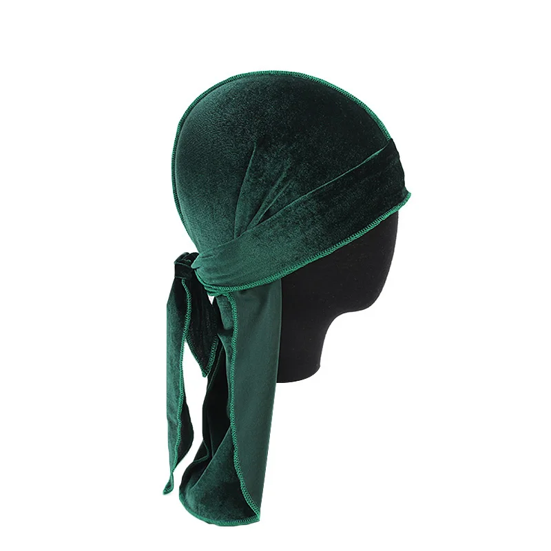 kkjoy Unisex Velvet Durags Ban - Men'S Fashion With Hat ulasan dan harga