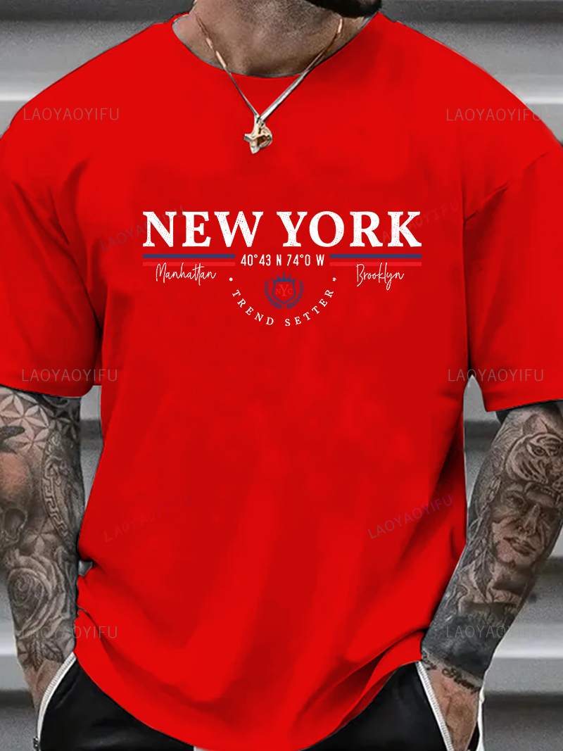 Kaos Grafis New York Unisex Vi - Men'S Fashion New York ulasan dan harga