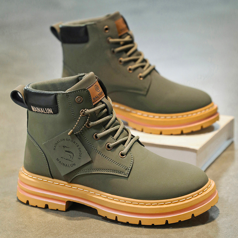 Sepatu Boots Pria Klasik High  - Men'S Fashion Videos ulasan dan harga