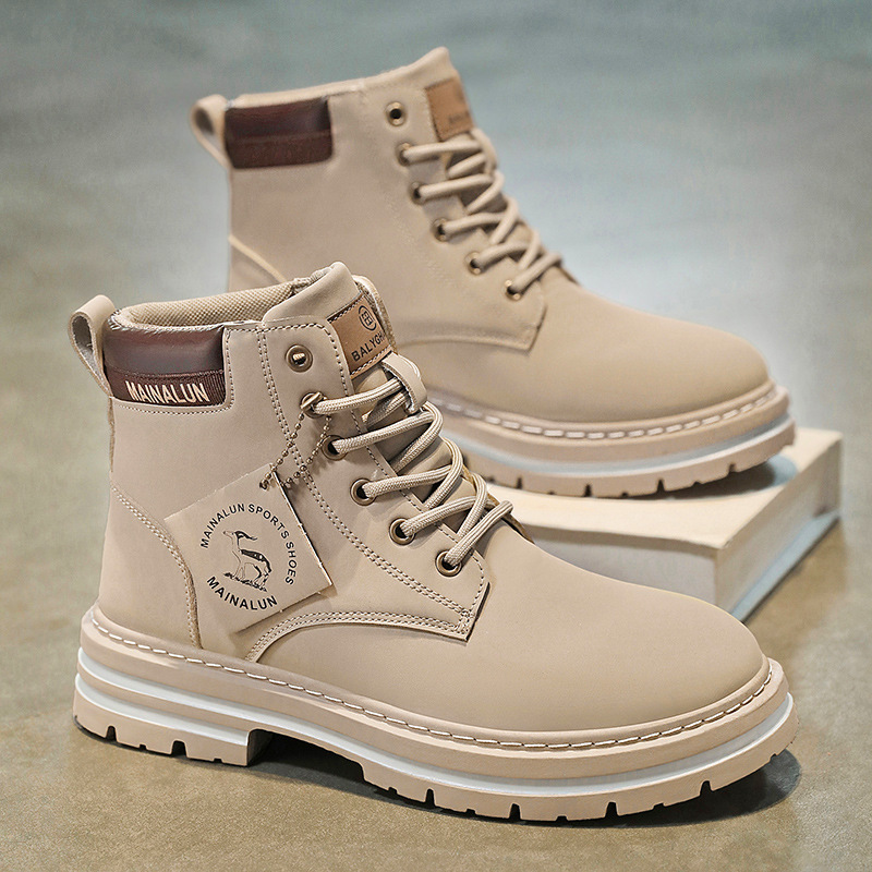 Sepatu Boots Pria Klasik High  - Men'S Fashion Videos ulasan dan harga