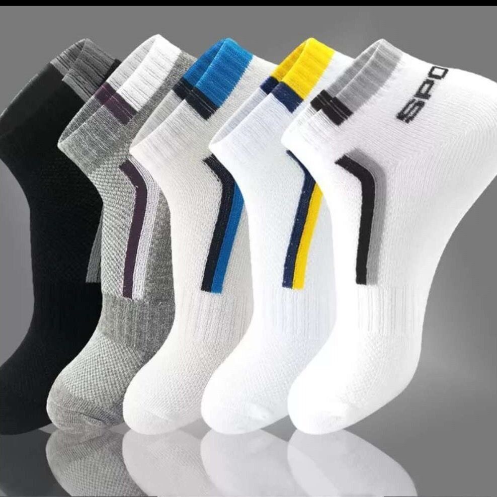 5 Pasang Kaus Kaki Musim Panas - Socks Ankle Men ulasan dan harga