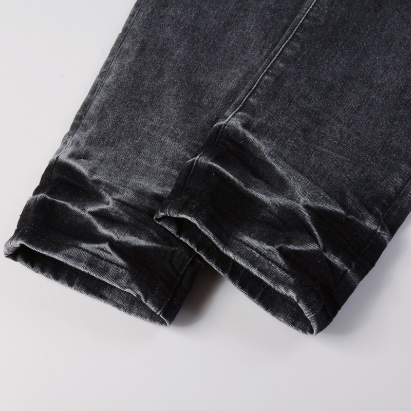 Celana Jeans Pria Model Slim F - Men'S Fashion Grey Jeans ulasan dan harga