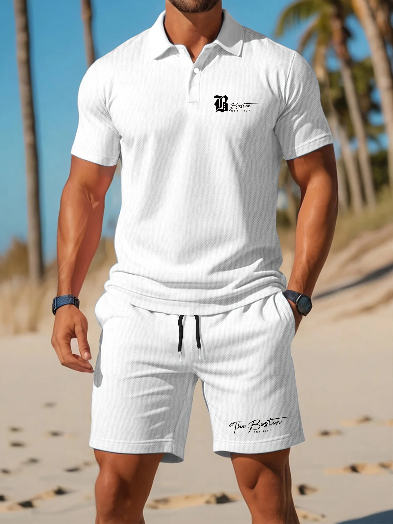 Setelan Kaos Polo Pria Baru Mu - Men'S Fashion Videos ulasan dan harga