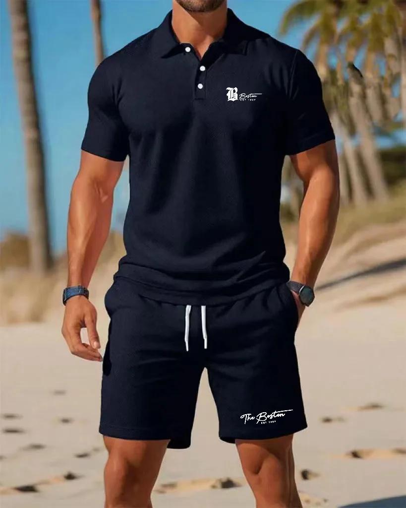 Setelan Kaos Polo Pria Baru Mu - Men'S Fashion Videos ulasan dan harga