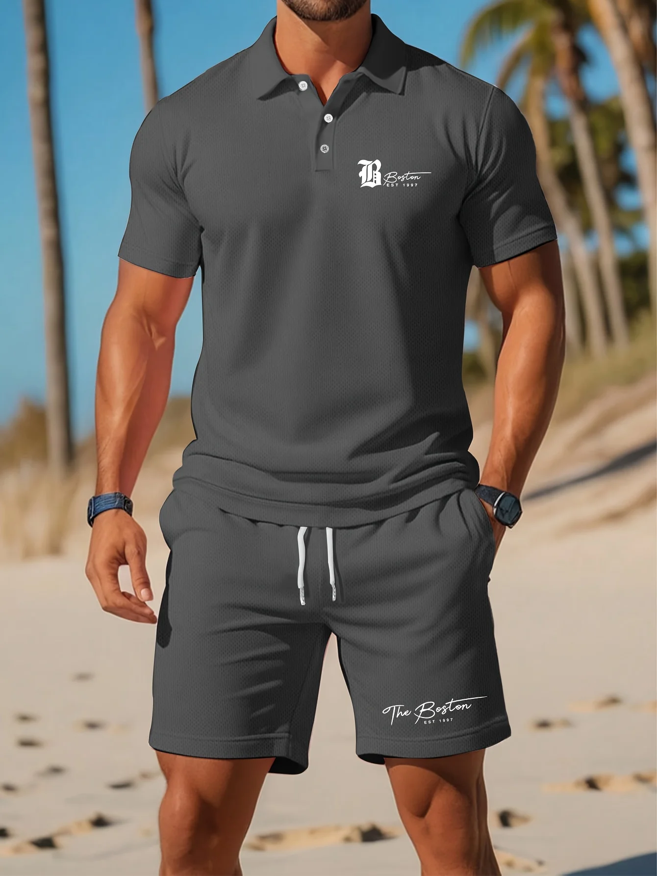Setelan Kaos Polo Pria Baru Mu - Men'S Fashion Videos ulasan dan harga