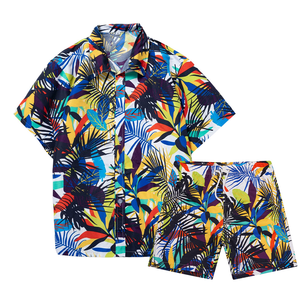 Setelan Kemeja Pria Motif Poho - Mens Fashion Clothes ulasan dan harga