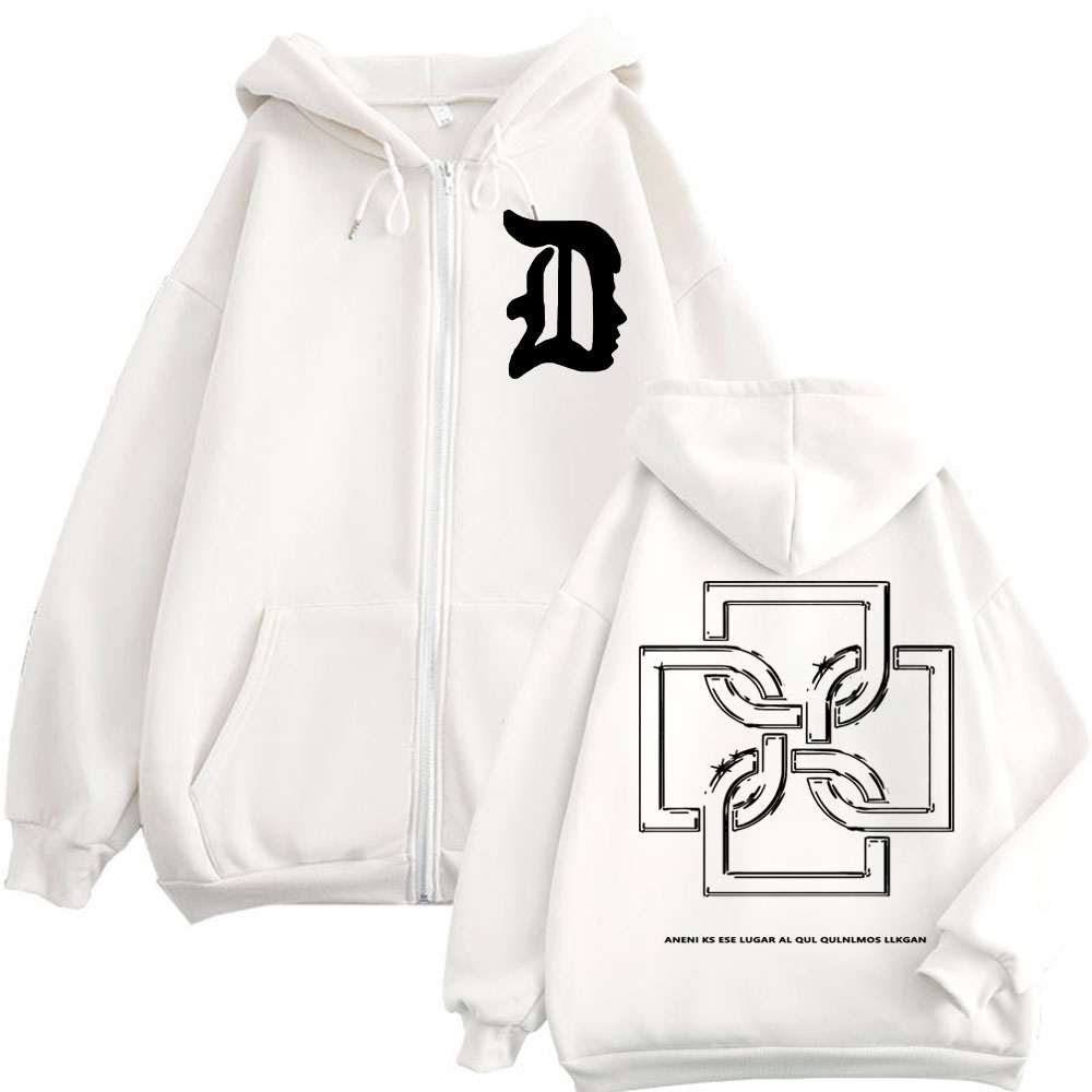 Hoodie Zipper Grafis Logo Rapp - Mens Fashion Zip Up Hoodies ulasan dan harga