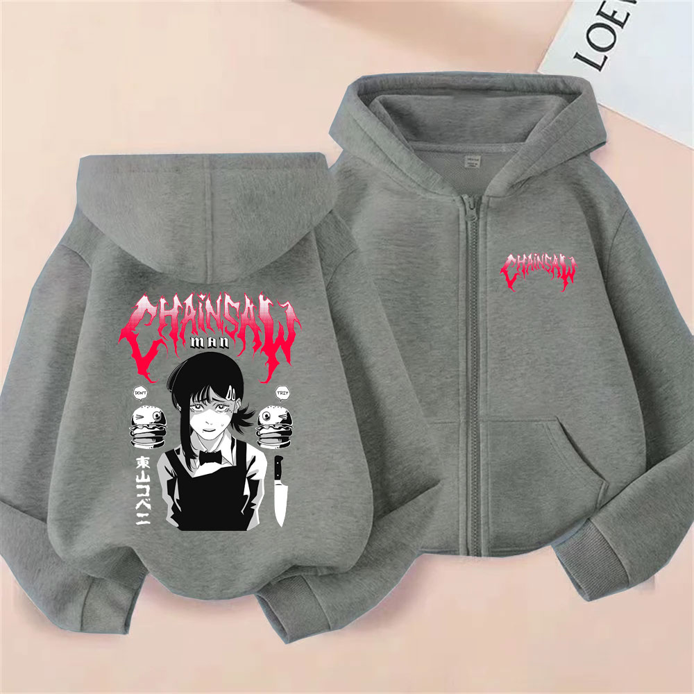 Hoodie Zipper Grafis Anime Cha - Mens Fashion Zip Up Hoodies ulasan dan harga