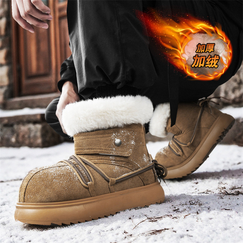 Sepatu Bot Salju Pria Musim Di - Men'S Fashion Videos ulasan dan harga