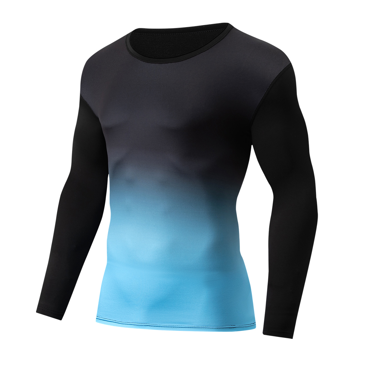 1/2 Potong Kaos Lengan Panjang - Men'S Fashion T Shirts ulasan dan harga
