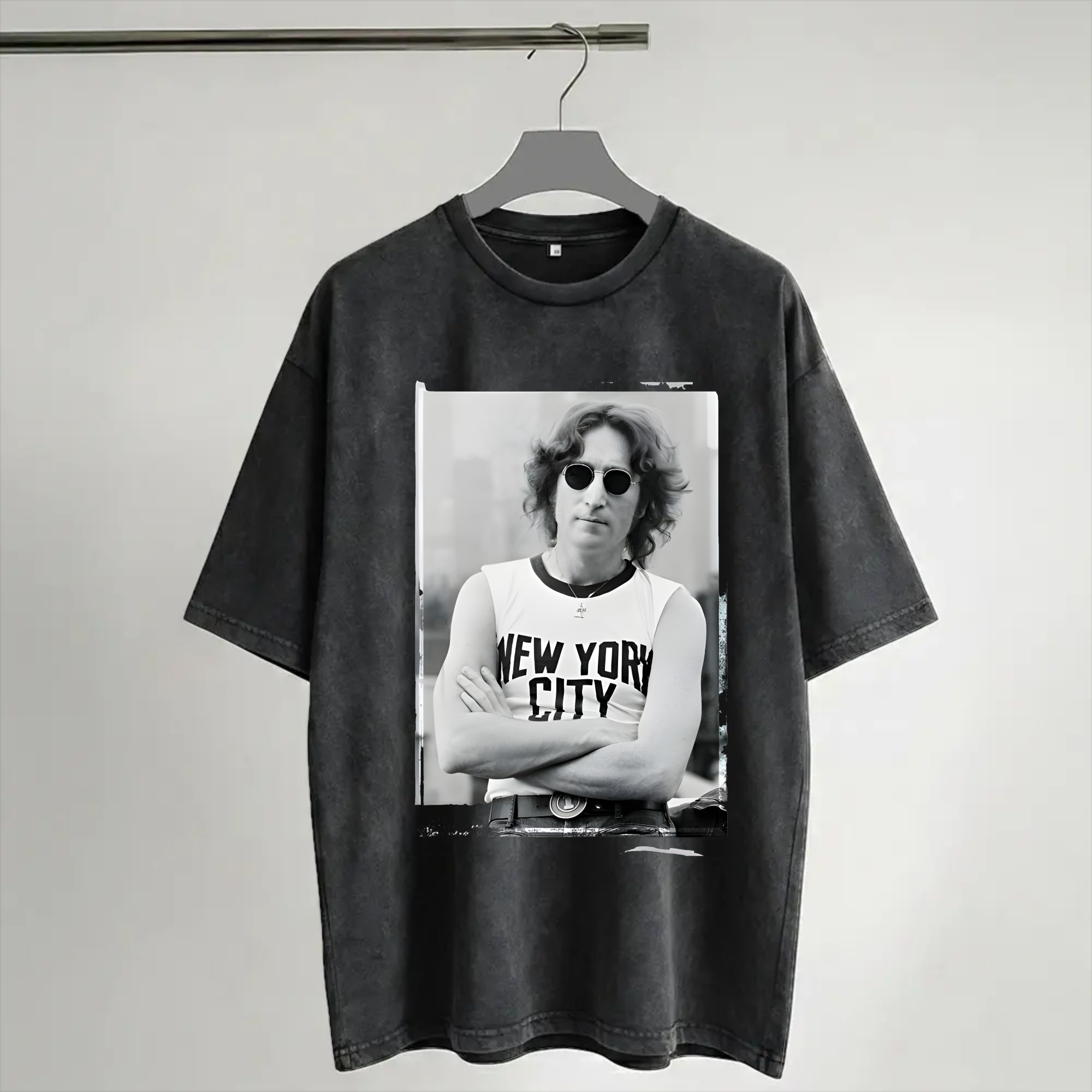 Kaos Harajuku John Lennon 1972 - Men'S Fashion New York ulasan dan harga