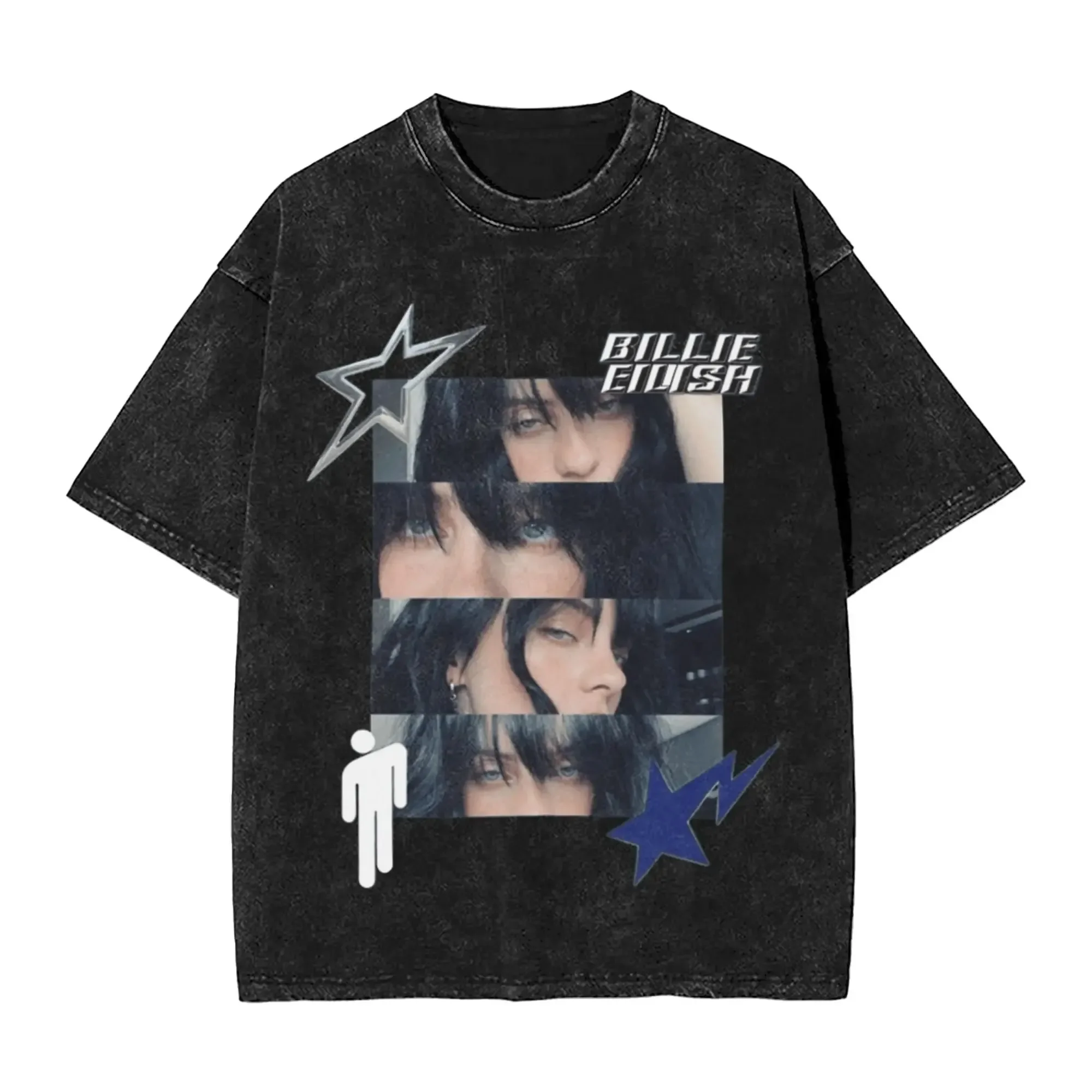 Kaos Kustomisasi Billie Eilish - Poster Men Fashion ulasan dan harga
