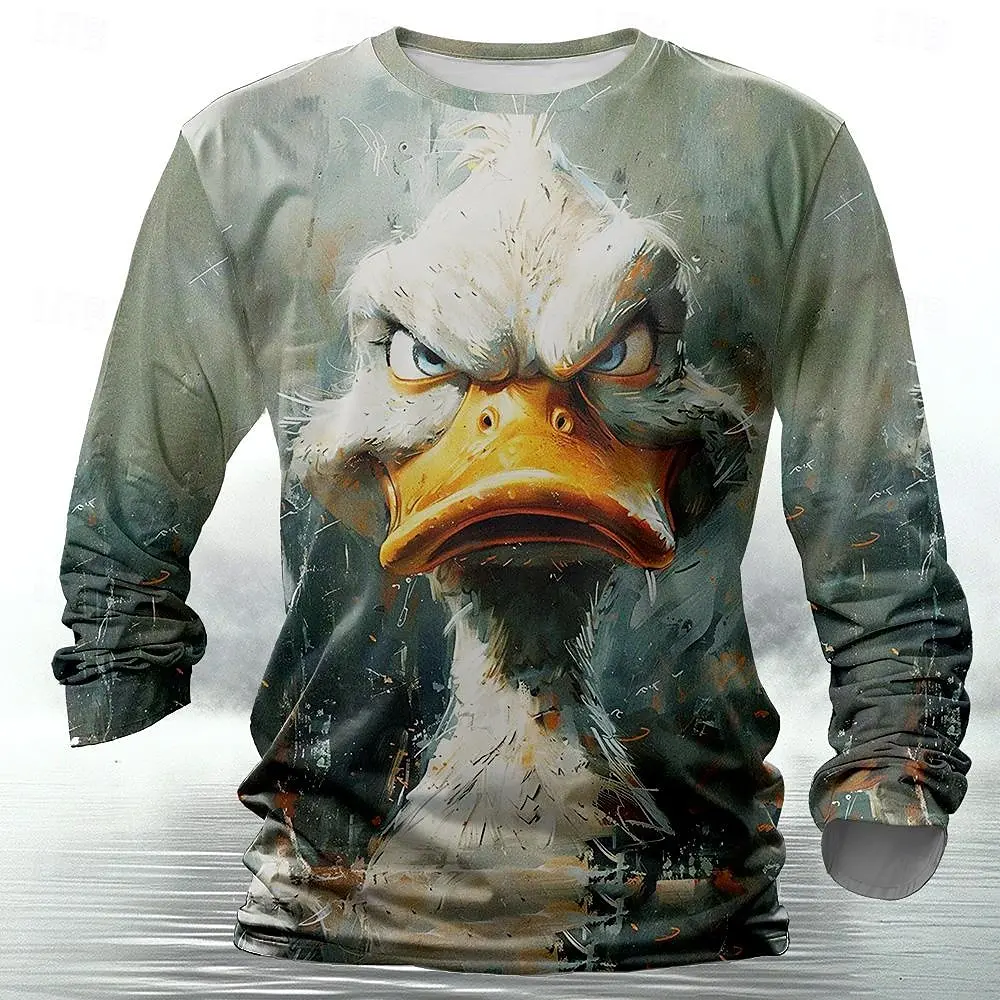 Kaos Pria dengan Motif Hewan 3 - Mens Fashion Clothes ulasan dan harga