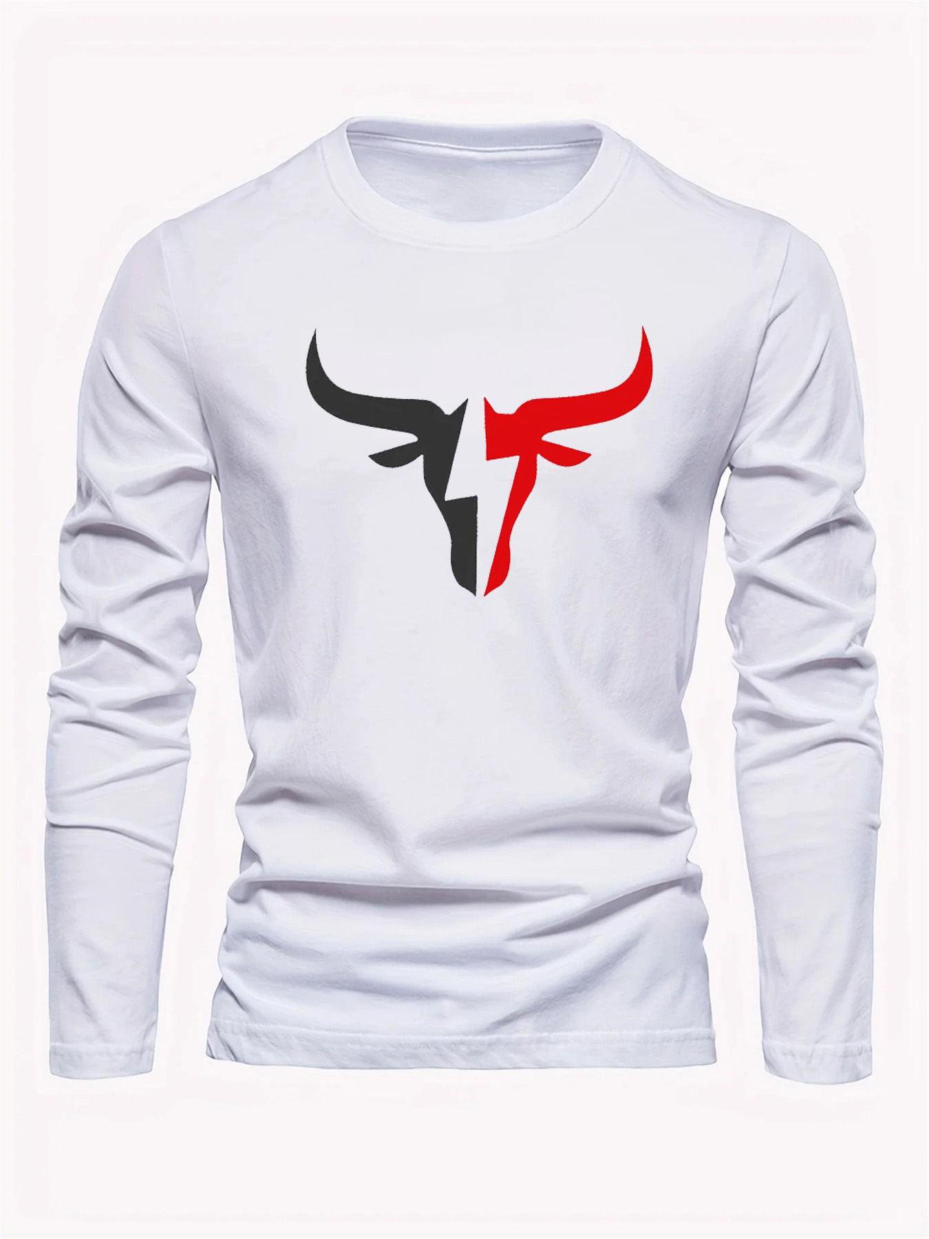 Kaos Lengan Panjang Pria Warna - Mens Fashion Clothes ulasan dan harga