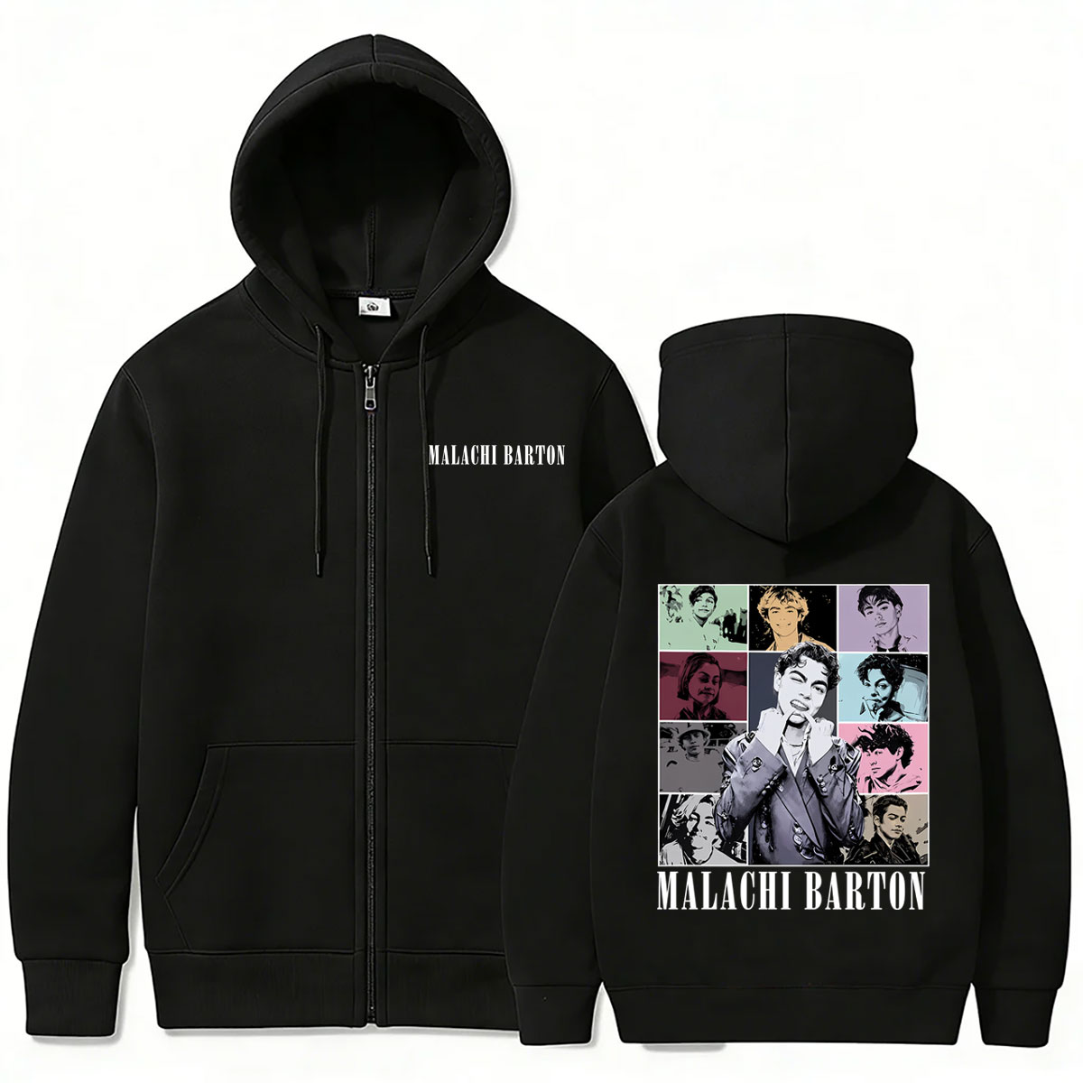 Malachi Barton Hoodie Grafis d - Mens Fashion Zip Up Hoodies ulasan dan harga