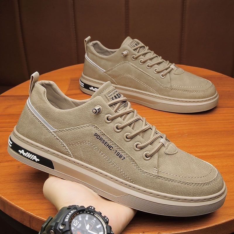 Sepatu Sneakers Kulit Lembut P - Mens Fashion Trainers ulasan dan harga