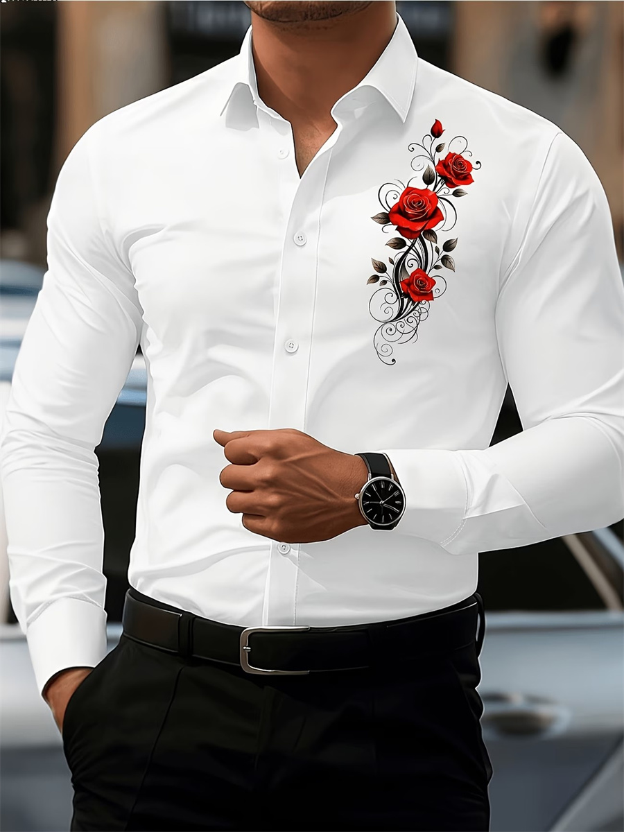 Kemeja Pria Lengan Panjang Mot - Mens Fashion Clothes ulasan dan harga